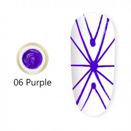 Gel UV Spider CANNI 06 Purple - Img 2