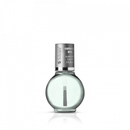 Ulei Cuticule cu pensula 11.5ml Base One Silcare-Almond Clear
