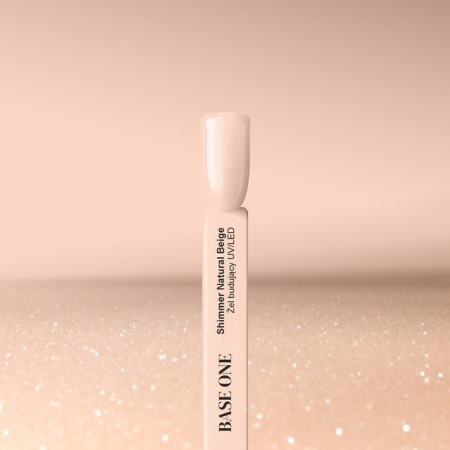 Gel Base One Shimmer Natural Beige 50g - Img 2