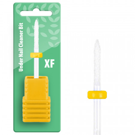 Capat freza ceramic alb pentru cuticule LR 07XF