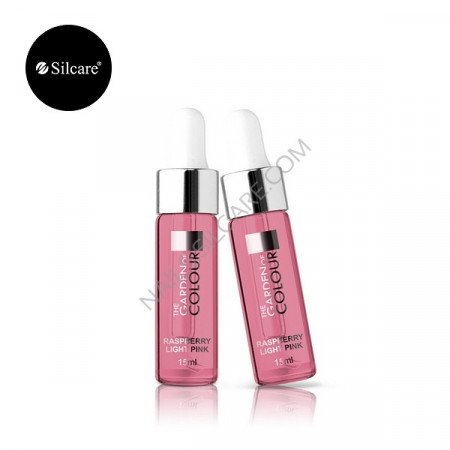 Ulei Cuticule cu Pipeta 15ml Base One Silcare Raspberry Light Pink