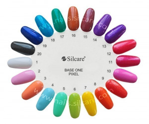 Gel uv Color Base One Silcare Pixel Plum in the dark 13 - Img 2