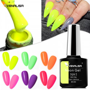 Oja Semipermanenta Venalisa Neon NH-6 - Img 2