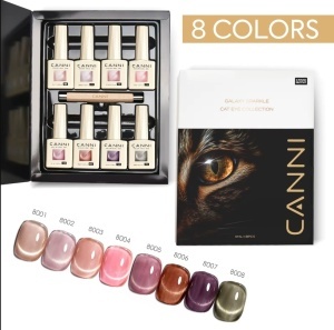 Set 8 Oje Canni-Hema Free 9ml 13031A plus magnet