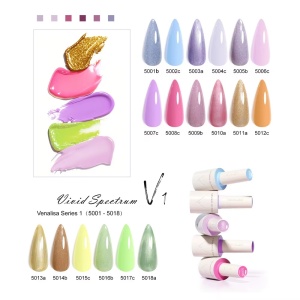 Set 18 Oje Venalisa-Hema Free 10ml +Top Coat 10ml+Base Coat 10ml +Top Coat 60ml +Top Coat Matt V1 - Img 5