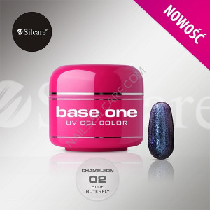 Gel UV Color Base One 5g Cameleon -02 Blue Buterfly