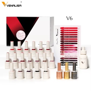 Set 18 Oje Venalisa-Hema Free 10ml +Top Coat 10ml+Base Coat 10ml +Top Coat 60ml +Top Coat Matt V6