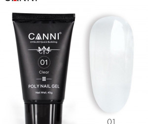 Polygel Canni new formula Clear 01 45g