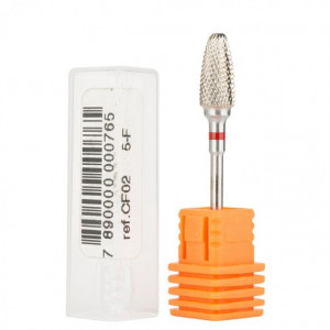 Capat de freza Carbit-Argintiu 5F (fin)