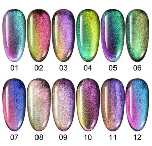 Oja Semipermanenta CANNI 9D Cat Eyes 7.3ml cod 02 - Img 2