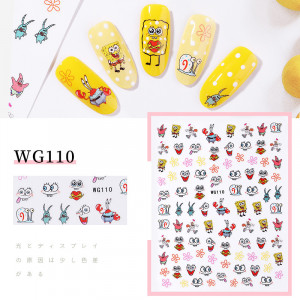 Stiker autoadeziv 12*8cm -WG110