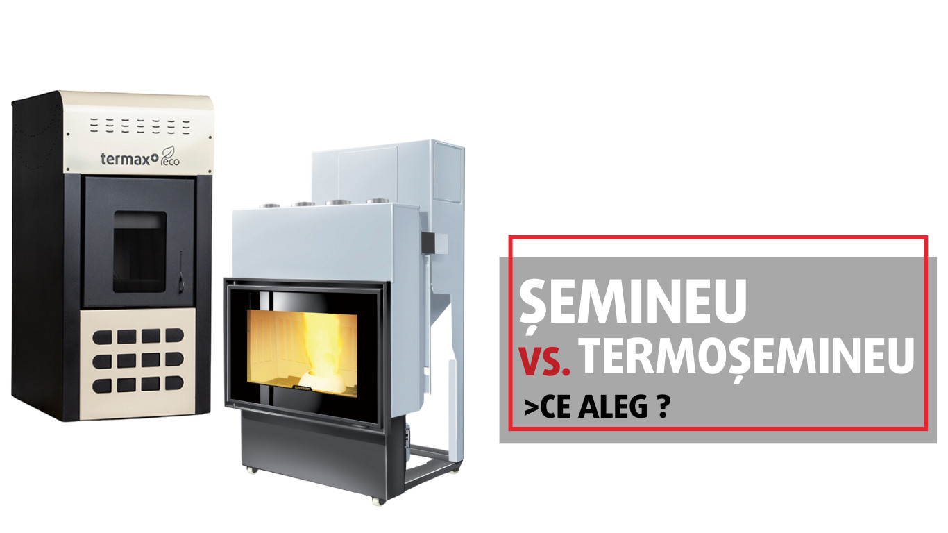 Șemineu și termoșemineu – soluții pentru încălzirea casei tale