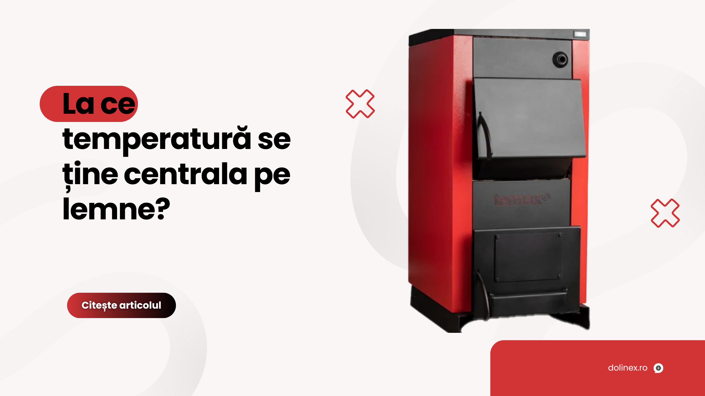 La ce temperatură se ține centrala pe lemne?