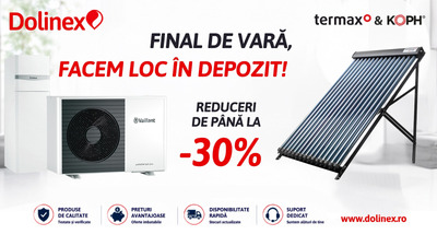 FINAL DE VARĂ – FACEM LOC ÎN DEPOZIT: Oferte speciale la Dolinex