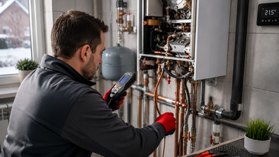 Revizia centralei pe gaz: ce se verifică, cât durează, cât costă