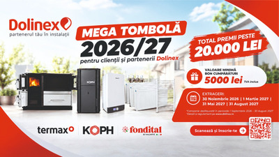 Mega Tombola Dolinex – Cumpără și poți câștiga