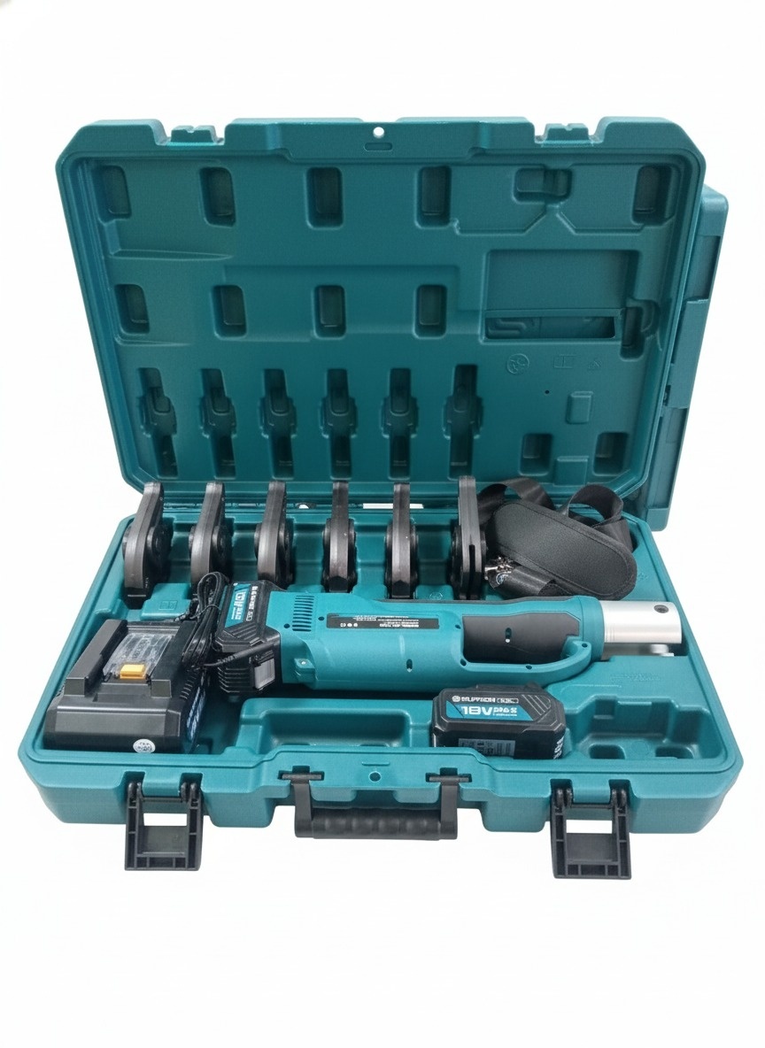 Trusă sertizare oțel‑carbon Zupper ᐈ Kit profesional pentru țevi