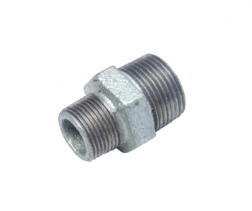 Niplu redus zincat FE-FE Ø 1 1/4" - 1"