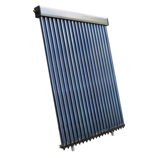 Colector solar cu 20 tuburi vidate echipate cu heat-pipe, Panosol