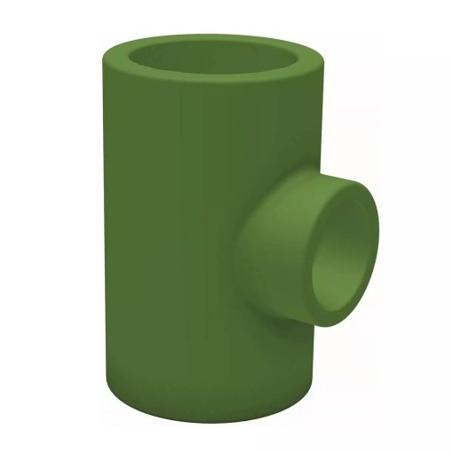Teu redus PPR, Ø 63 - 32 - 63, PN25, verde
