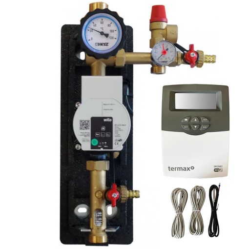 Grup pompare Pumpfix Simple Herz, G 1", 6 bar, cu pompa + automatizare SR208C Wifi Termax