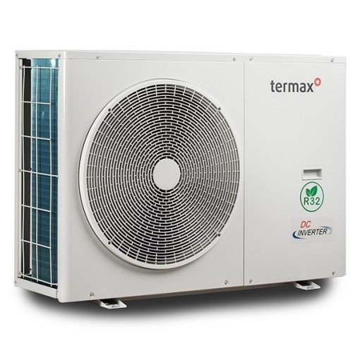 Pompa de caldura Termax 12 kW, Wi-Fi, Alimentare Monofazica, Monobloc, Compresor Mitsubishi, Inverter
