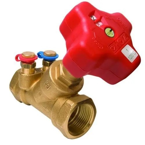 Robinet de echilibrare Stromax DN 20 inclinat – secțiune fixă, prize presiune