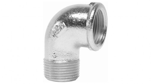 Cot zincat GEBO, nr.1, FI-FE, Ø1 1/4"