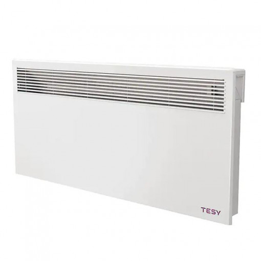 Convector electric de perete TESY LivEco, 2000 W, modul Wi-Fi incorporat, termostat reglabil, alb