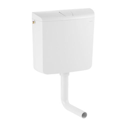 Rezervor WC semi - inaltime Geberit AP 110, actionare start/stop, 6 / 9 L, 41 x 39 x 13.5 cm