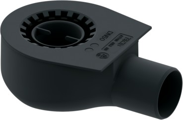 Sifon de scurgere TECEdrainline plat, evacuare laterala DN 50, 0.7 l/s, 650000