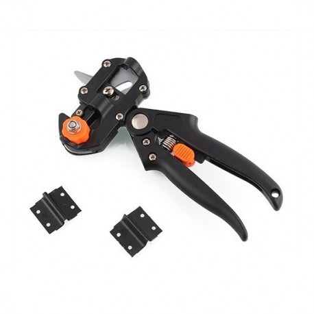 Foarfeca pentru altoit WOLFSON® cu 4 accesorii incluse, lungime 220mm