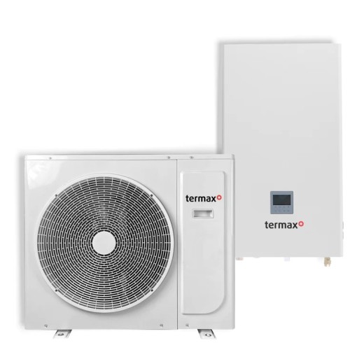 Pompa de caldura Termax 10 kW, Split, Wi-Fi, Alimentare Monofazica, Aer-Apa, Compresor Mitsubishi, Inverter