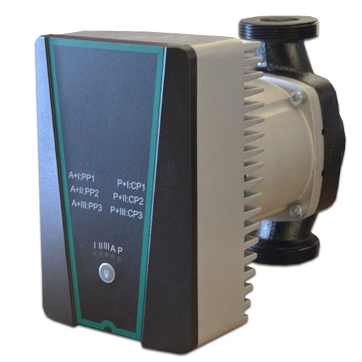 Pompa de recirculare electronica KOPH MEGA 32-12, racord 1", cu flansa, 230 W, debit nominal 5.5 m³/h, lungime intre flanse 180 mm, IPX4D, temperatura maxima agent termic 110 °C