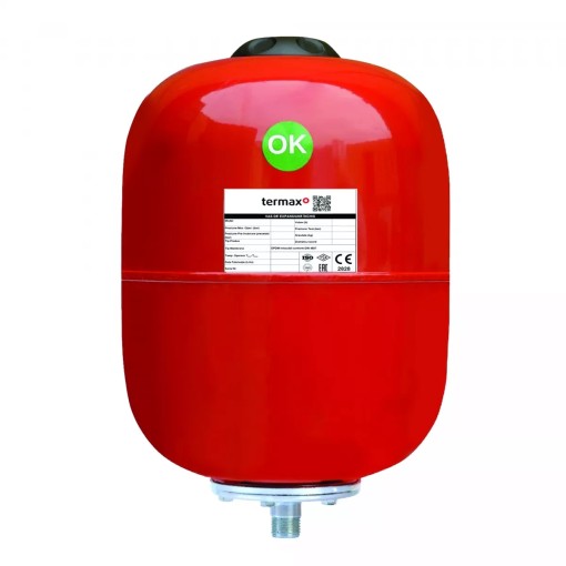 Vas expansiune 35 litri Termax fara manometru pentru instalatii de incalzire, Ø 350 mm, 1"