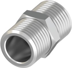 Niplu TECEfloor SLQ nichelat compatibil eurocon 3/4" x 3/4" FE, 77220034