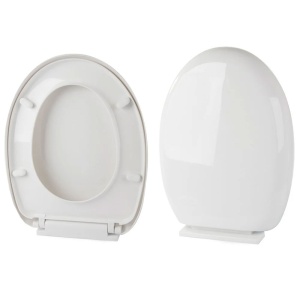 Capac pentru vas WC universal, alb