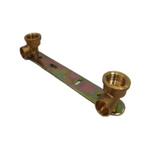Carcasa sanitara dubla pentru baterie, cupru 15 mm x 1/2" FI