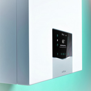 Centrala termica in condensare Vaillant ecoTEC plus VUW 26CS/1-5, 21 kW - Incalzire si ACM, in condensare, kit de evacuare inclus