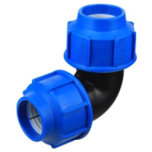Cot PEHD, Ø32 mm, 90º, PN16