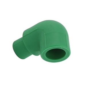 Cot teava PPR, Ø20 mm, 90 grade, MF, PN25, verde
