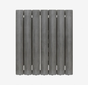 Element FONDITAL Blitz Super B4 din aluminiu 600 mm, putere termica W/elem. (ΔT 50) - 143.5 W, Pure Metal - Img 3