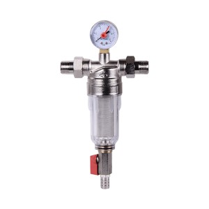 Filtru de apa Ecoflow Plus, cu manometru, 1/2 inch