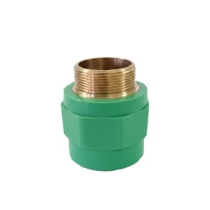 Mufa teava PPR, Ø 63 - 2 E, PN25, verde