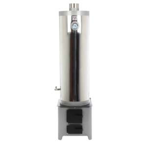 Boiler pe lemne din inox + focar 90 litri, FM Group
