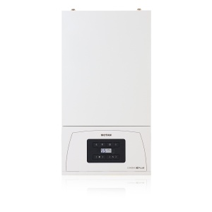 Pachet centrala termica pe gaz in condensare Motan Condens KPlus C38GC20V1, 20 kW, incalzire si ACM + Termostat wireless SENNA 270 RF - Img 2