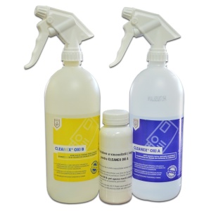 Pachet curatare exterior schimbator centrala in condensare, CLEANEX OXI A + B