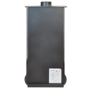 Pachet soba pe lemn Termax Armonia, 8.45 kW, randament 80.36%, 55 m², Maro, set accesorii, aspirator cenusa si suport lemne foc metalic Termax M - Img 7