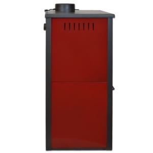 Pachet Termosemineu pe lemn Termax Decebal, 11.52 kW, randament 85.59%, 75 m², Bordo, Calorifere, Pompa Recirculare, Grup siguranta, Vas expansiune, Robineti tur/retur, Aspirator cenusa si set accesorii - Img 3