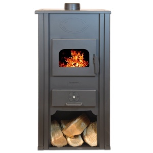 Pachet Termosemineu pe lemn Termax Thermis, 24.43 kW, randament 85.10%, 155 m², Calorifere, Pompa Recirculare, Grup siguranta, Vas expansiune, Robineti tur/retur - Img 2
